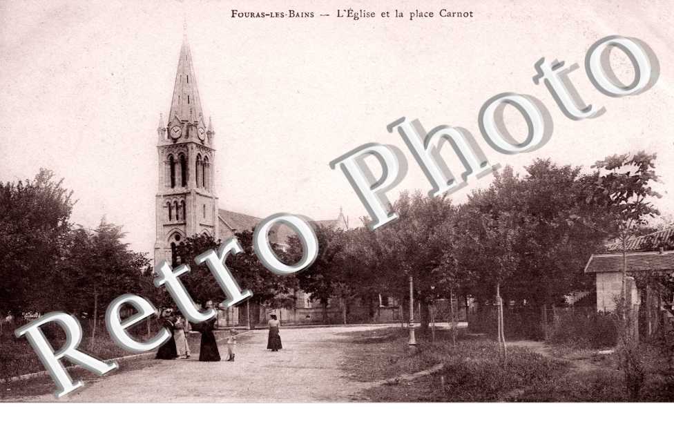 l'Eglise et la place Carnot