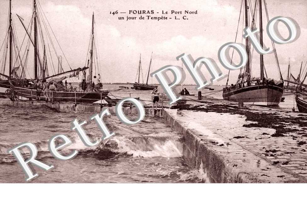 Le port Nord un jour de tempete