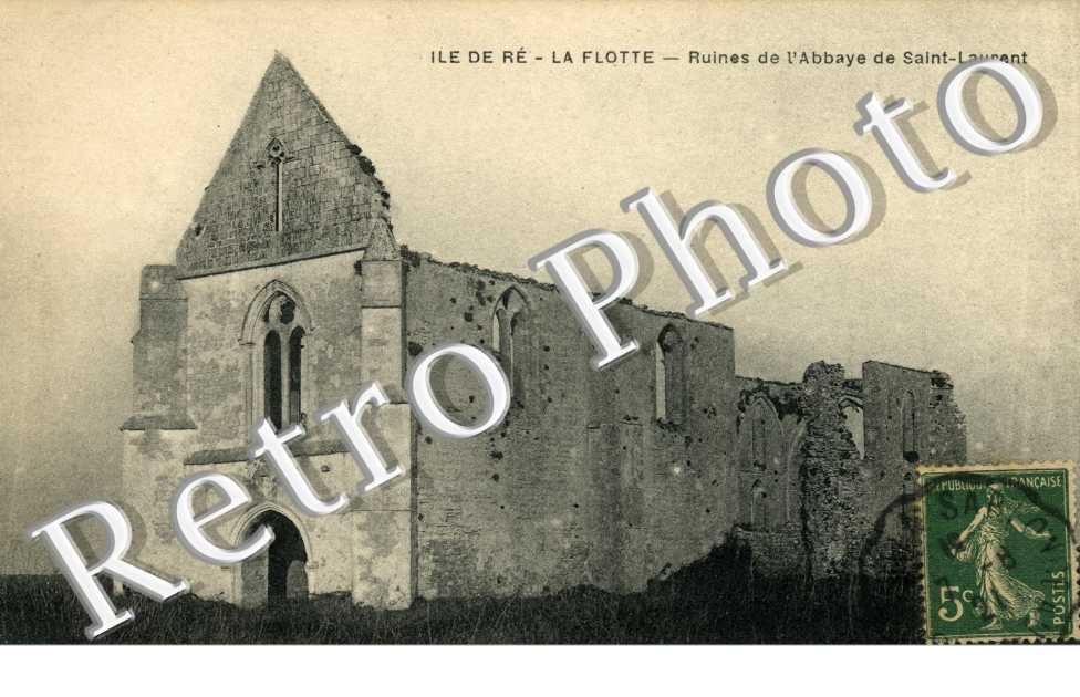 Ruines de l'abbaye de st-Laurent
