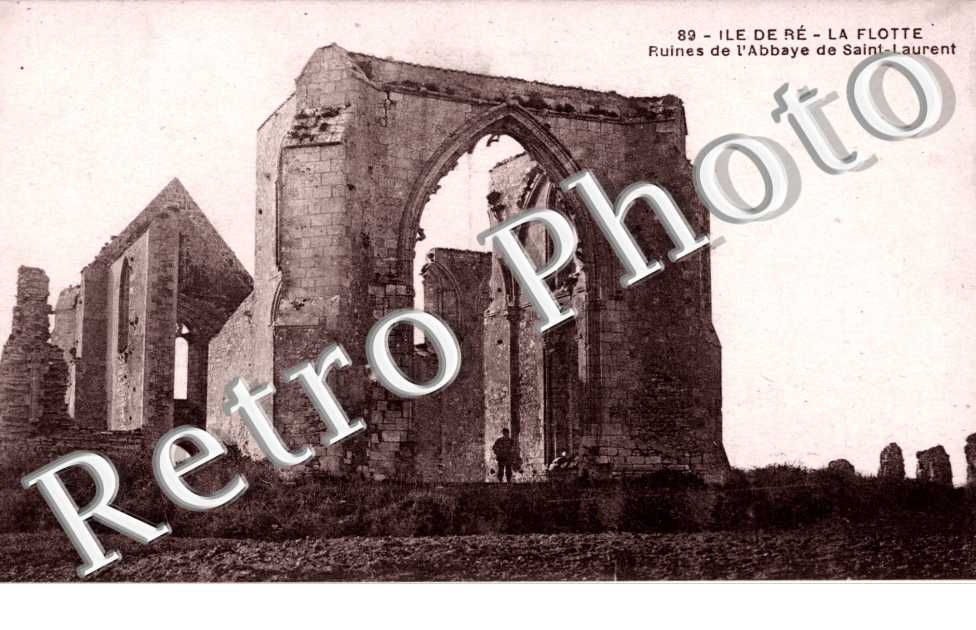 Ruines de l'abbaye de st-Laurent