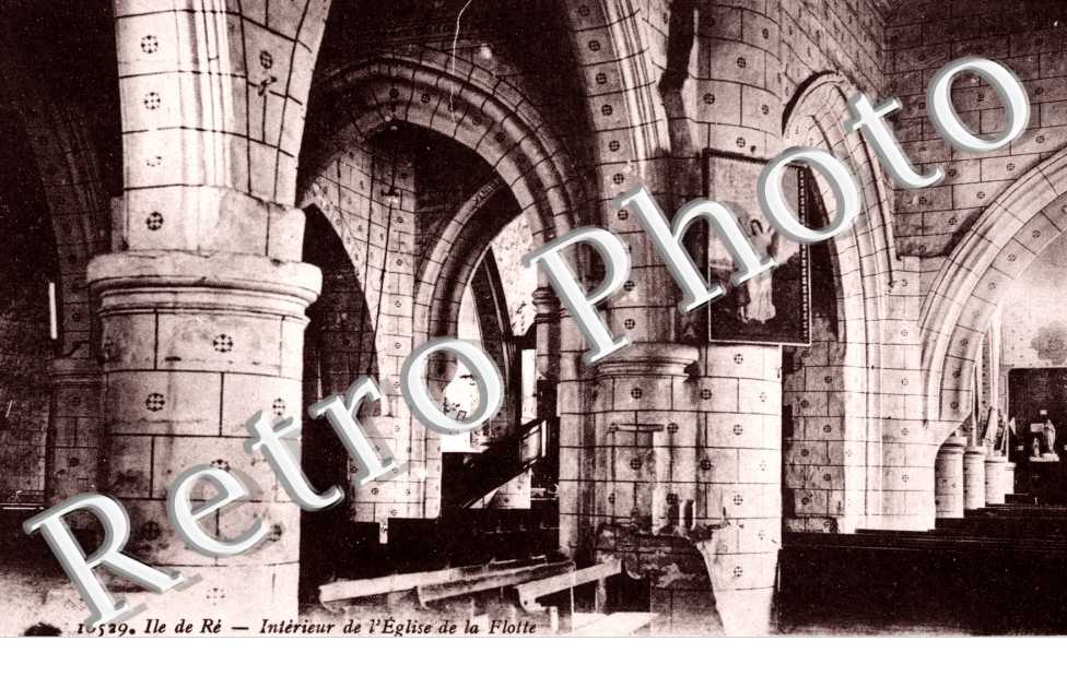 Interieur de l'eglise de la flotte