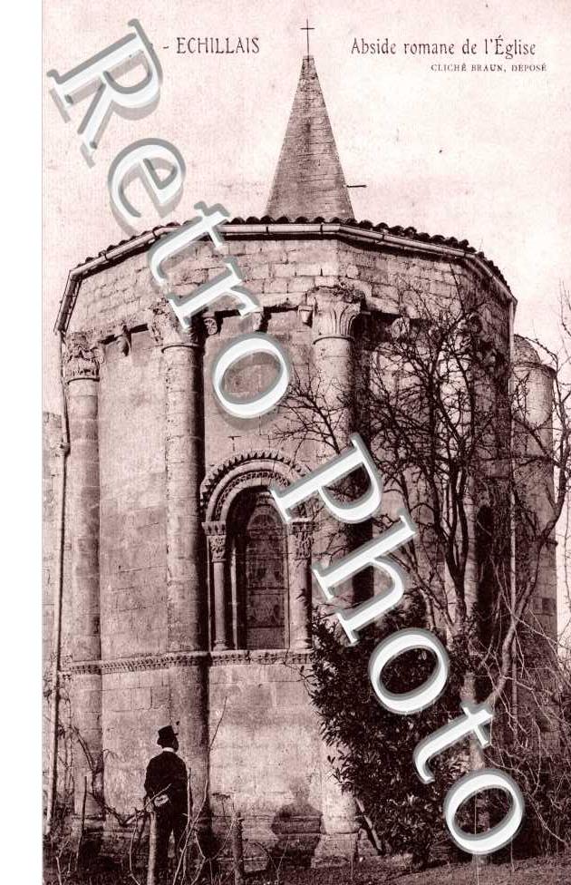 abside romane de l'eglise