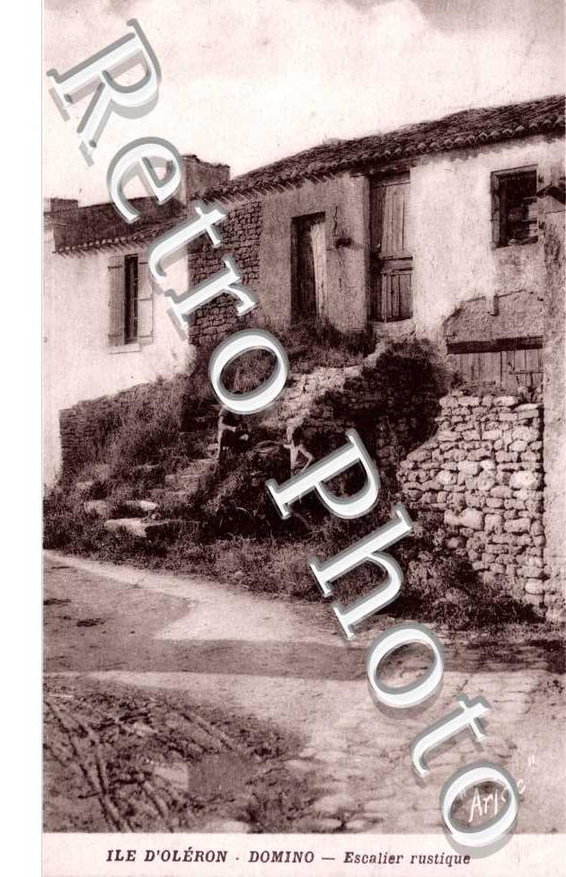 escalier rustique