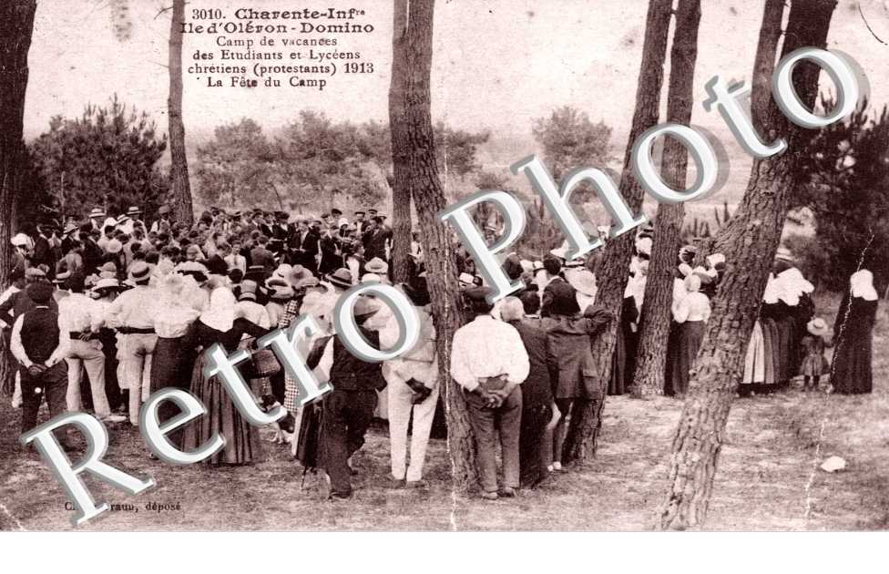 camp de vacances des etudiants et lyceens chretiens, 1913