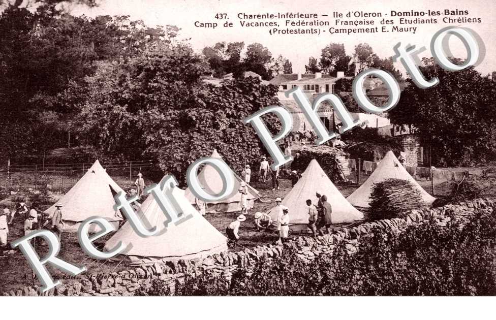 camp de vacances, Federation Francaise des etudiants chretiens