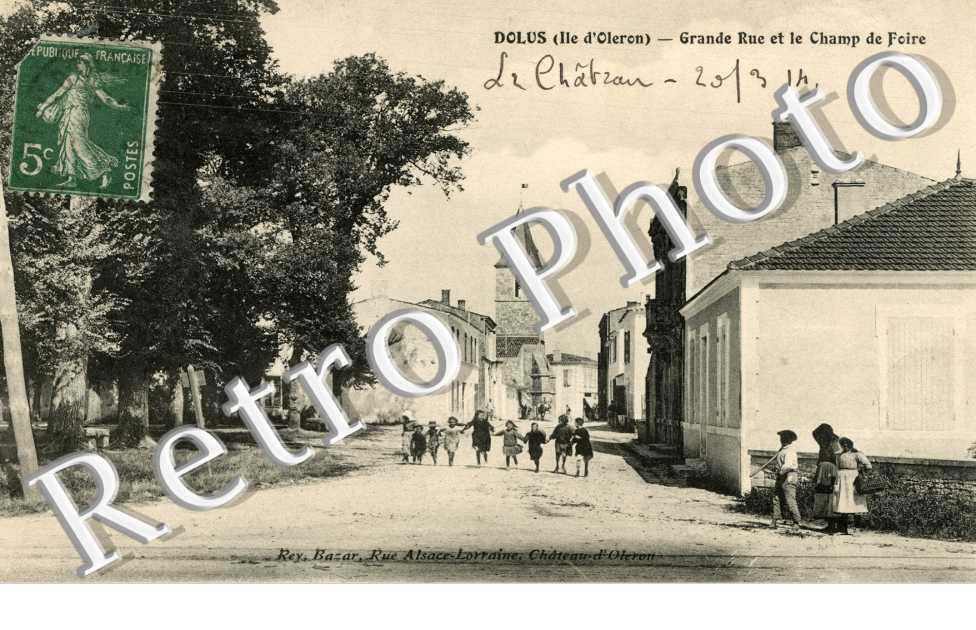 Grande rue et le champ de foire