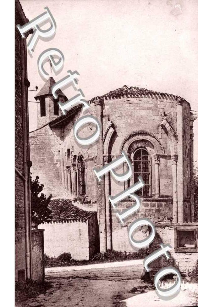 Abside de l'eglise romane