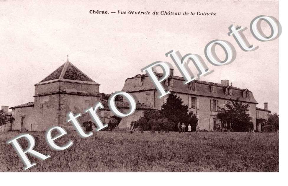 VUE GENERALE DU CHATEAU DE LA COINCHE