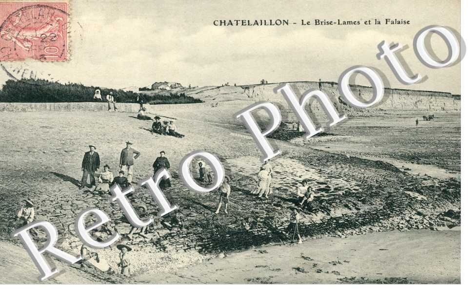 Le Brise-Lames  et la falaise