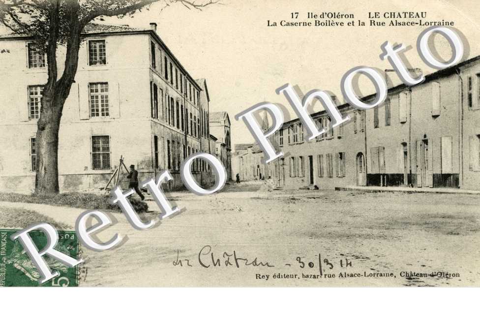 caserne Boileve et la rue Alsace-Lorraine
