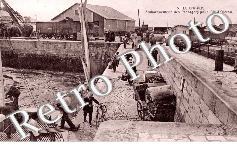 Embarquement des Passagers pour l'Ile d'Oleron