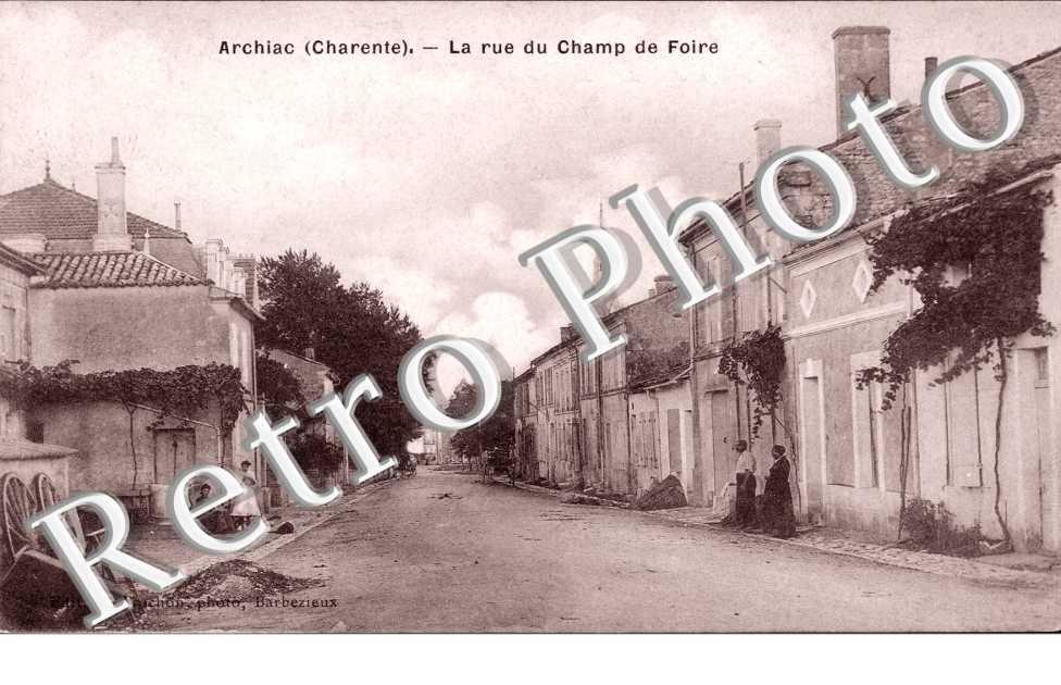 la rue du champ de foire