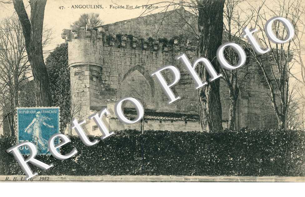 facade est de l'eglise
