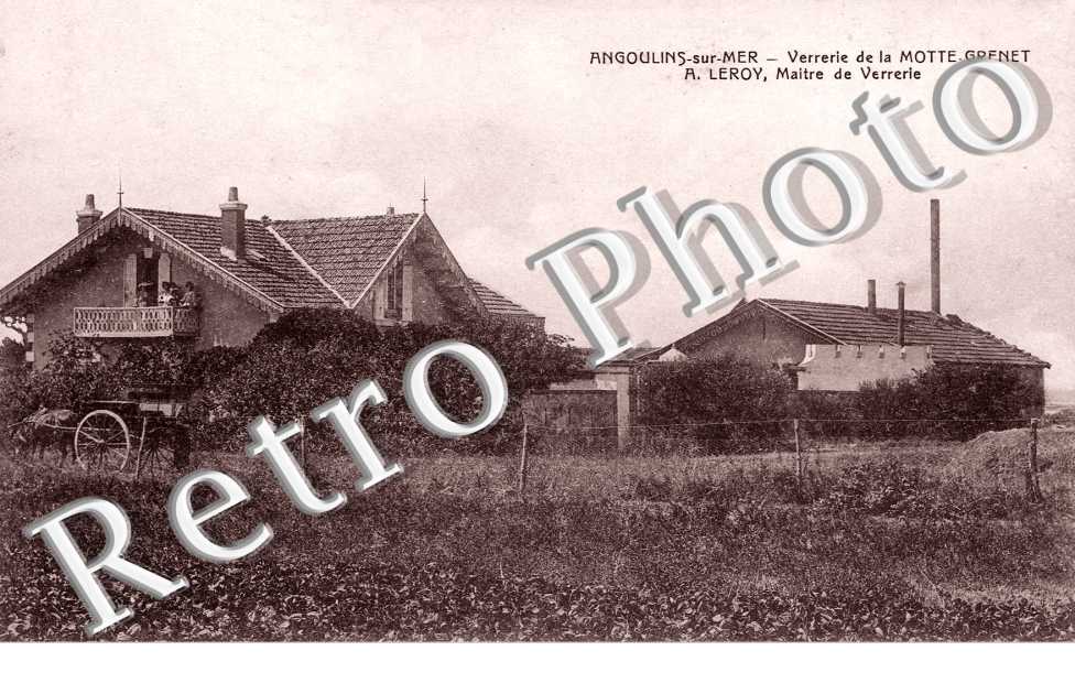 verrerie de la Motte-Grenet, A.Leroy, maitre de verrerie