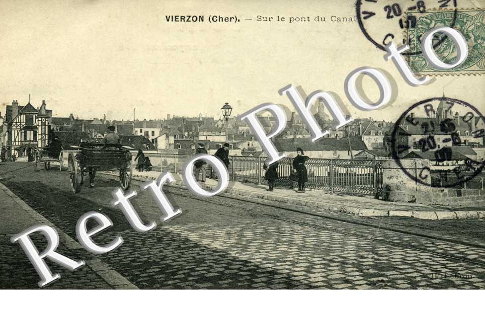 sur le pont du canal