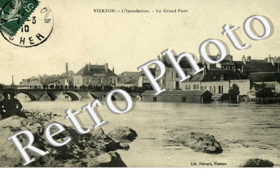 le grand pont l'inondation