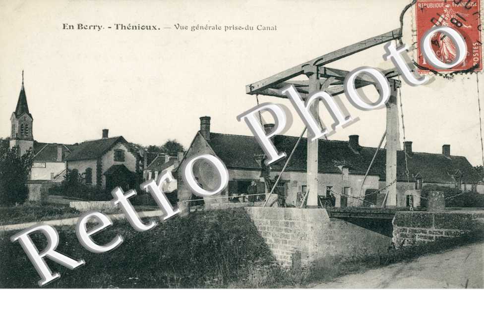 Vue generale prise du Canal