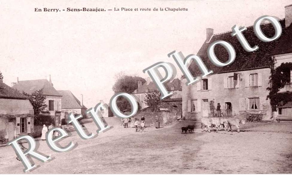 la place et route de la Chapelotte