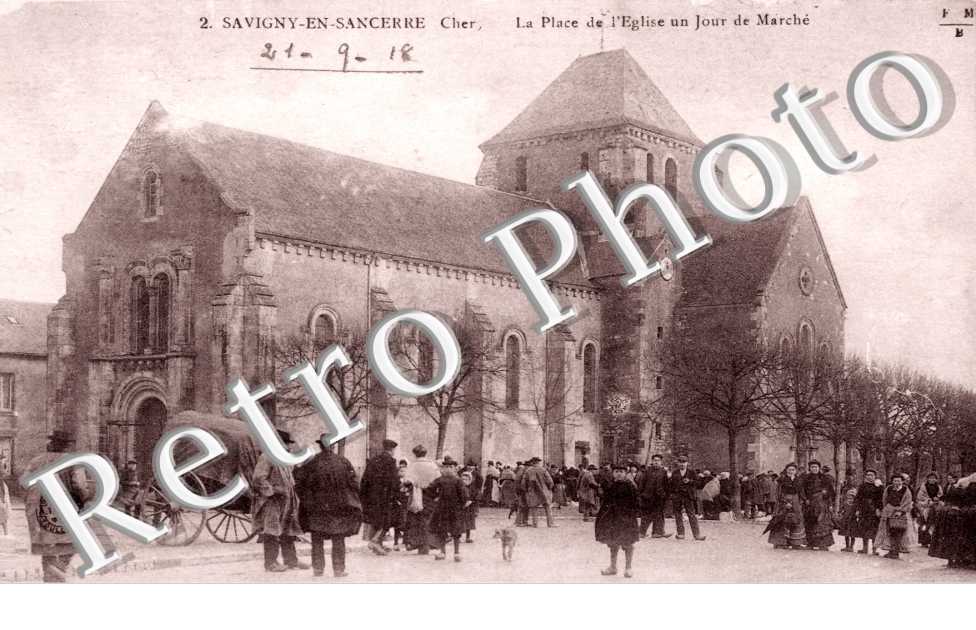 La Place de l'Eglise, un jour de Marche