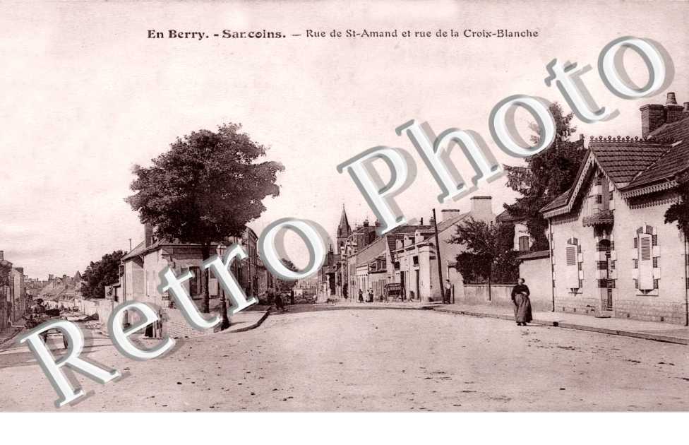Rue de Saint Amand et rue de la Croix Blanche