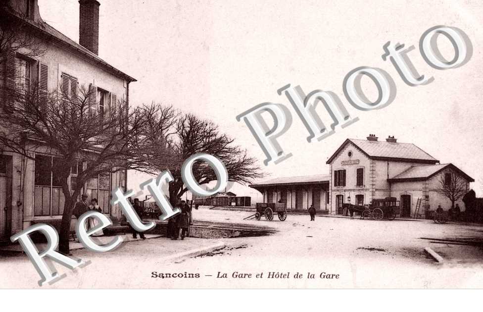 La gare et Hotel de la gare