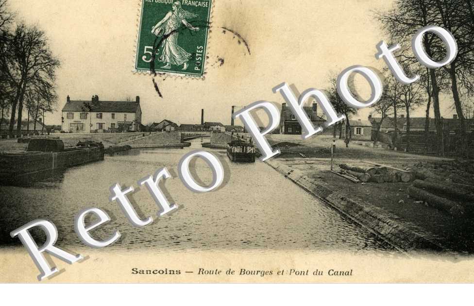 Route de Bourges et Pont du Canal