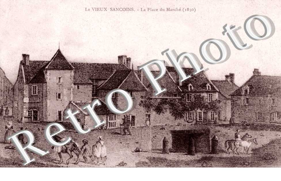 la place du marche (1830)