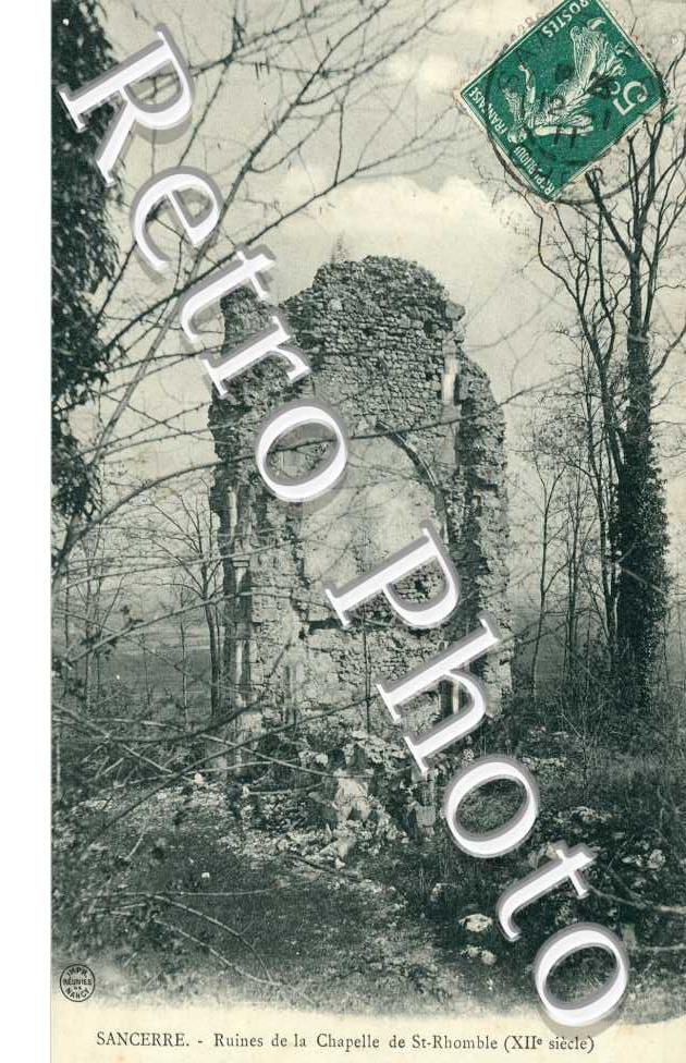 ruine de la Chapelle de Saint Rhomble
