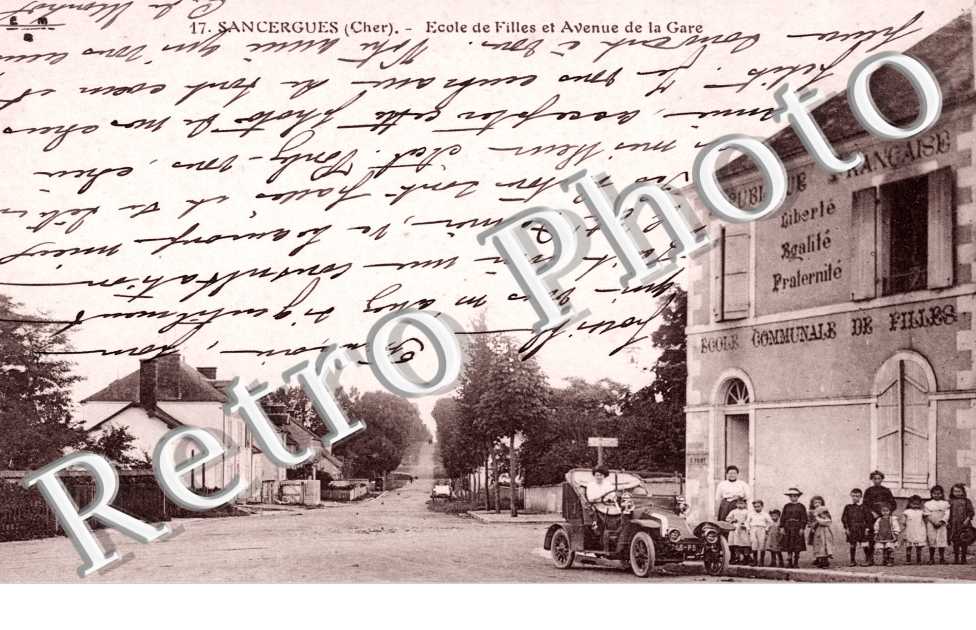 Eglise de Filles et Avenue de la Gare