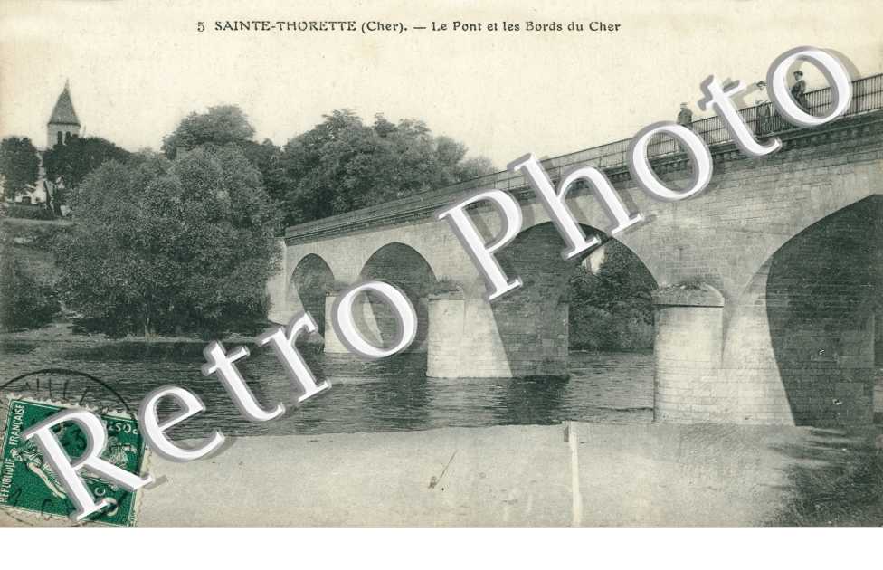 Le Pont et les Bords du Cher