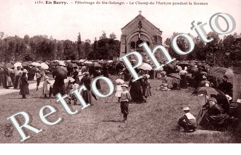 Le Pelerinage, Champ du Martyre pendant le Sermon