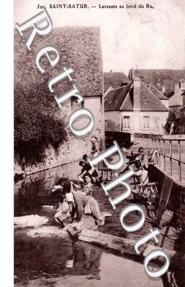 laveuses au bord du Ru