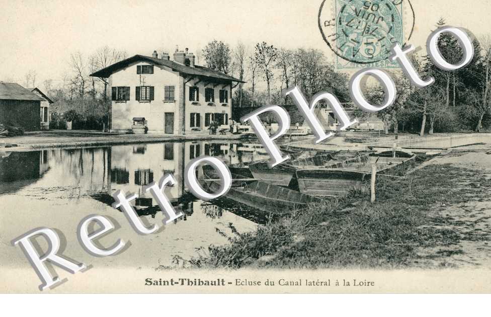 saint thilbault ecluse du canal lateral a la loire