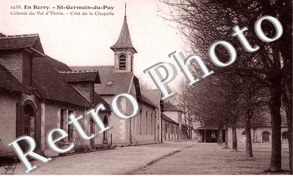 Colonie du Val d'Yevre - cote de la chapelle