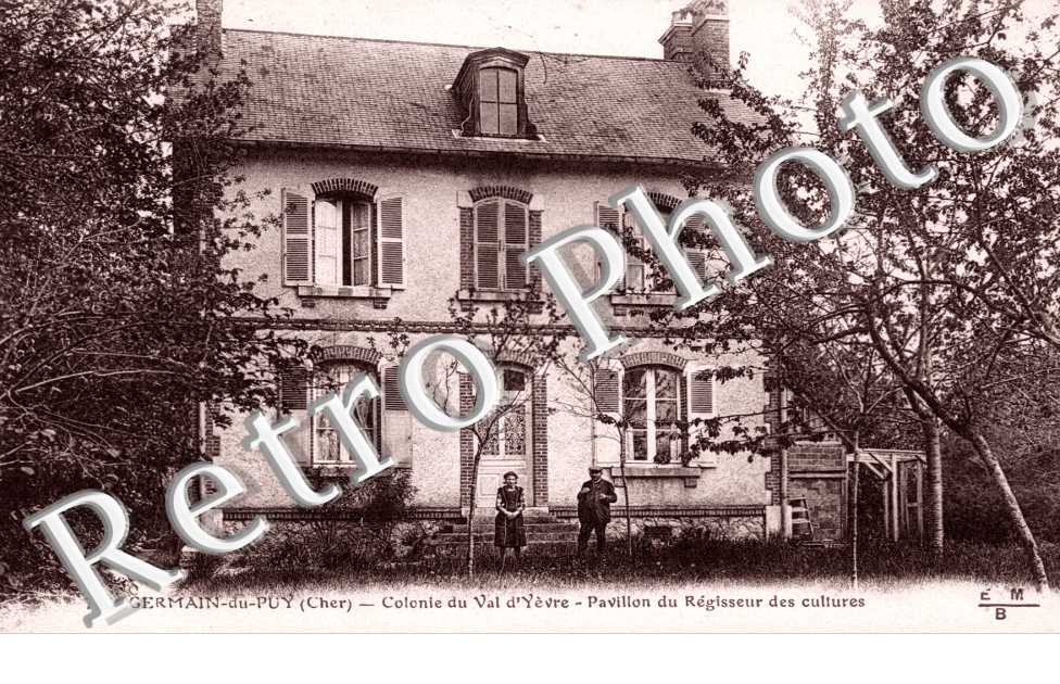 Colonie du Val d'Yevre - pavillon du regisseur des cultures