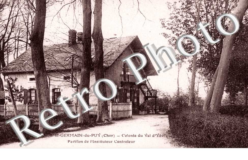 Colonie du Val d'Yevre - pavillon de l'instituteur controleur