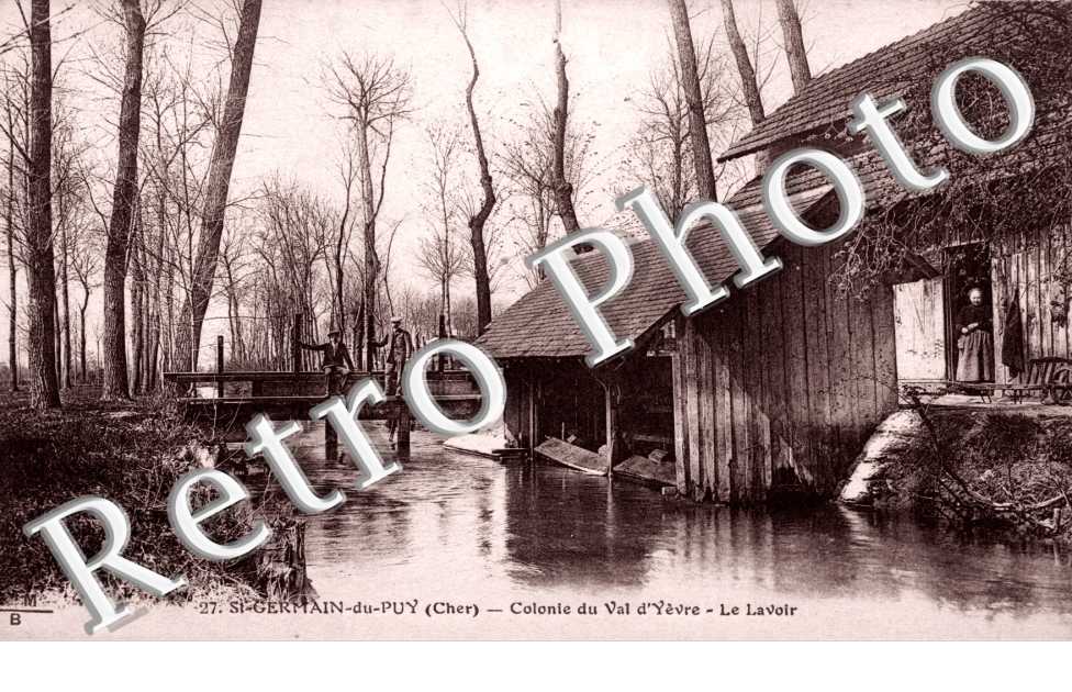 Colonie du val d'Yevre - le lavoir