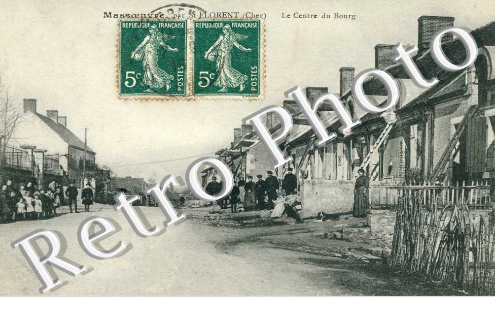 MASSOEUVRE - le centre du bourg