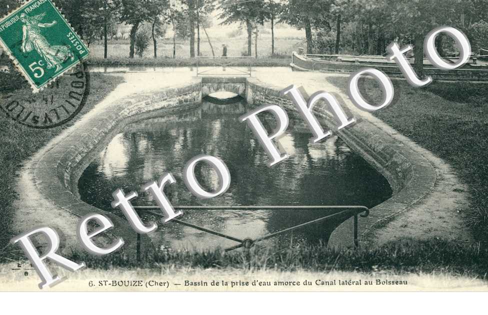 Bassin de la prise d'eau