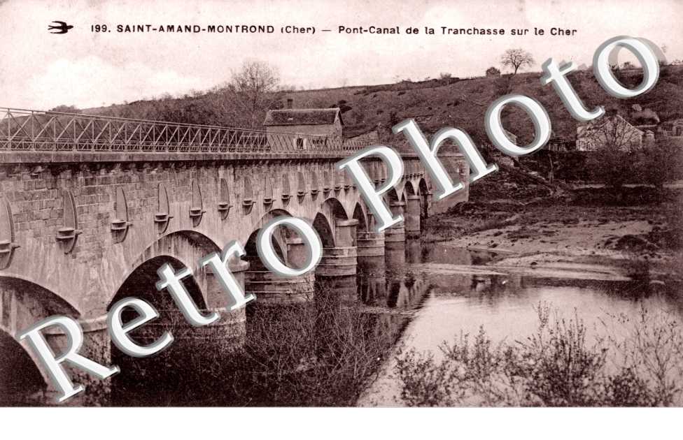 Pont-Canal de la Tranchasse sur le Cher