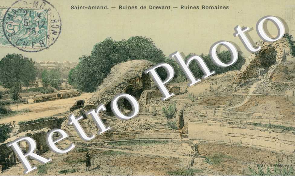 Saint-Amand-Montrond, Ruines de Drevant, Ruines Romaines