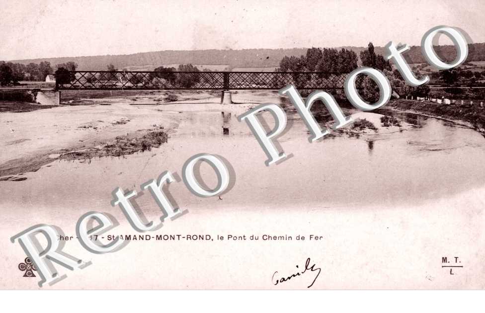 Saint-Amand-Montrond, le Pont du Chemin de Fer