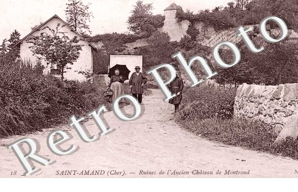 Saint-Amand-Montrond, Ruines de l'Ancien Chateau de Montrond