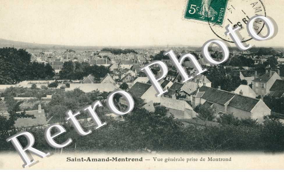 Saint-Amand-Montrond, Vue Generale prise de Montrond