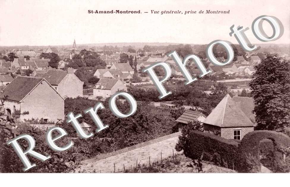 vue generale prise du Montrond