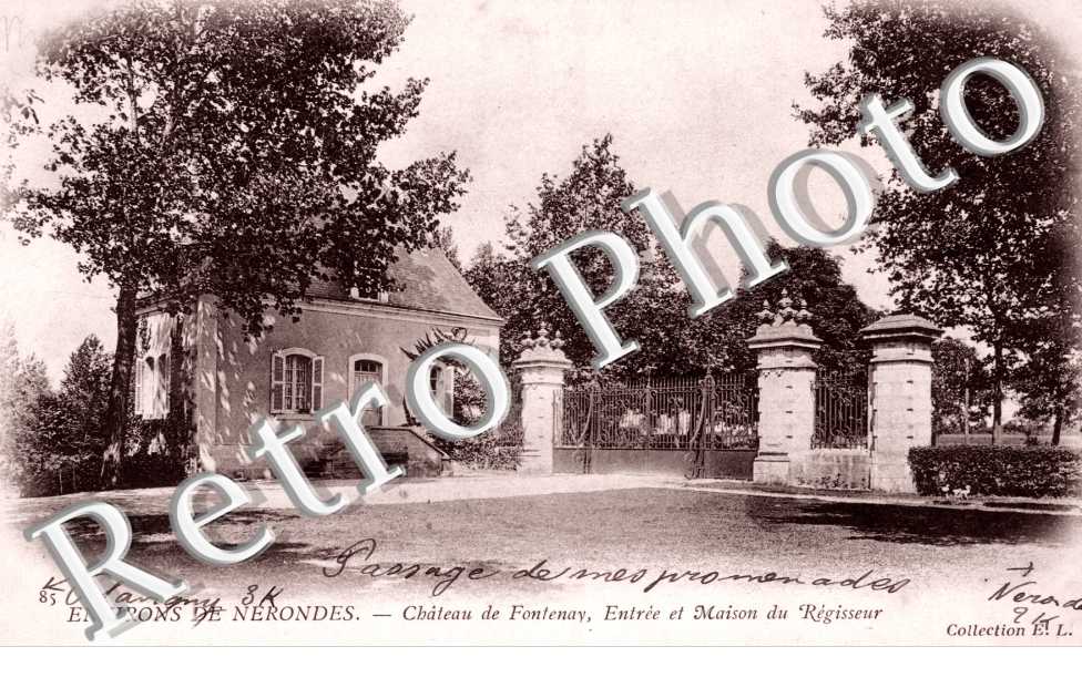 Chateau de Fontenay - Entree et Maison du Regisseur