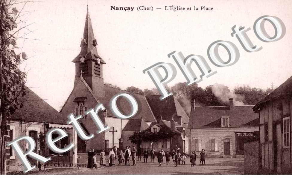 l'eglise et la place