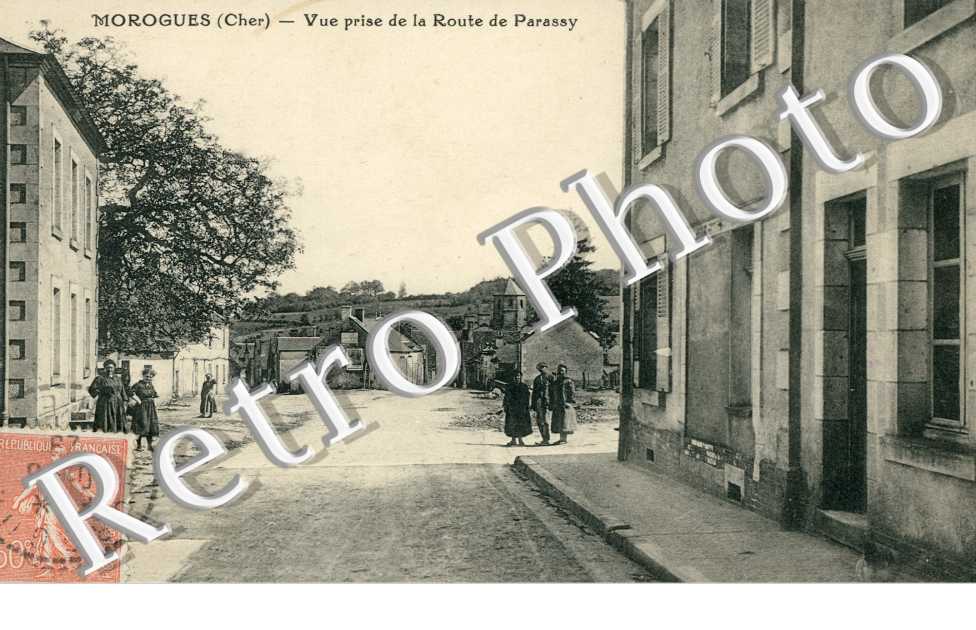 vue prise de la route de Parassy