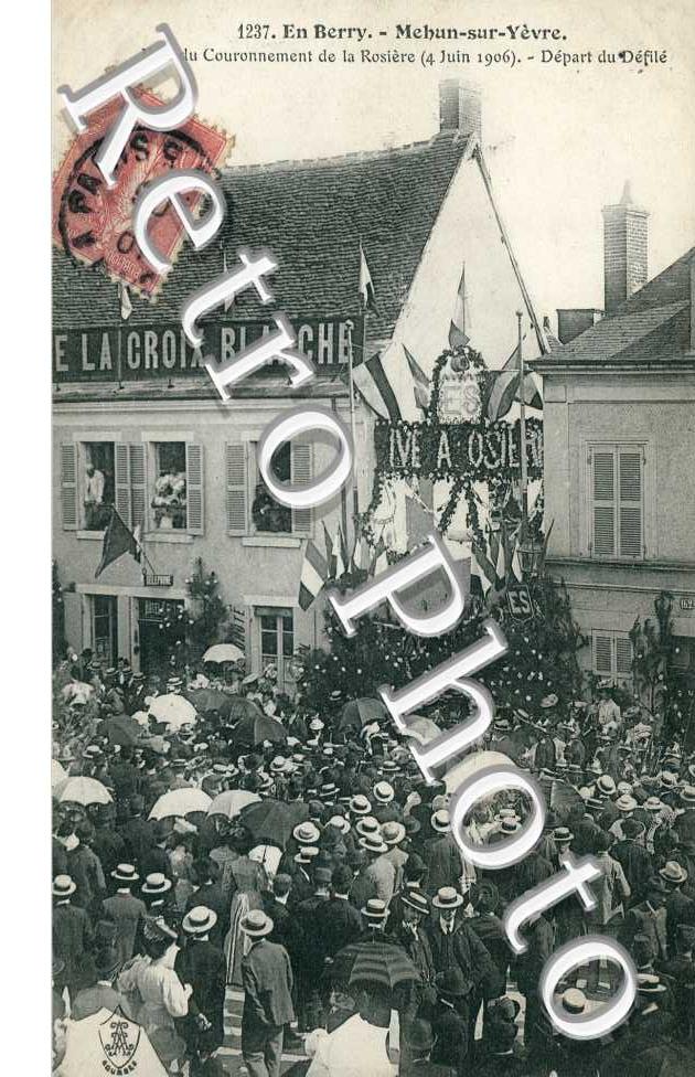 Fete du Couronnement de la Rosiere 4 juin 1906