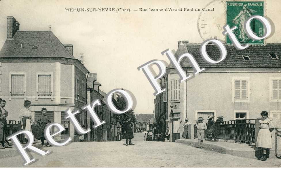 Rue Jeanne d'Arc et Pont du Canal